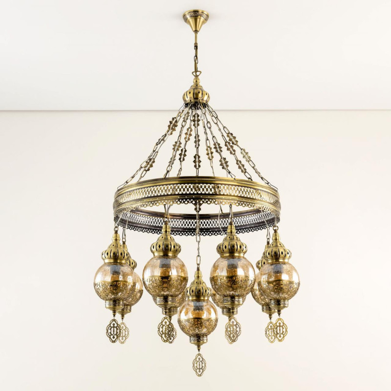 Люстра 80 см Citilux Каир CL419183 бронза