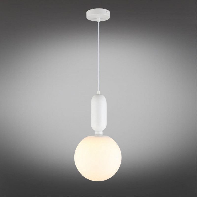 Подвесной светильник 20*50-150 см, 1*E27, 40W, Aployt Aniela APL.612.16.01, белый