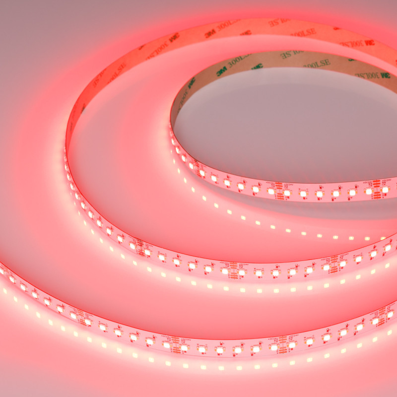 Лента RT-AM360-12mm 24V RGBW-MIX (24 W/m, IP20, 2835/2210, 5m), Arlight 044036. Цена указана за 5 метров. Продается кратно 5 метрам.