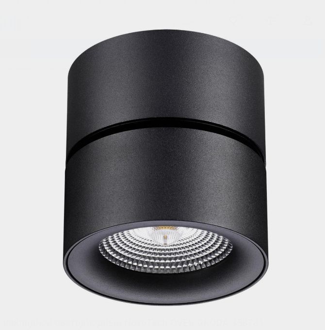 Светильник 10 см, 25W, 4000K, NovoTech OVER GRODA 358781, черный