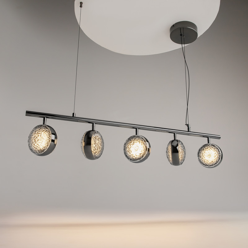 Подвесной светильник 101*16*320 см, LED, 48W, 3000К, Maytoni Mind MOD299PL-L48BC3K черный