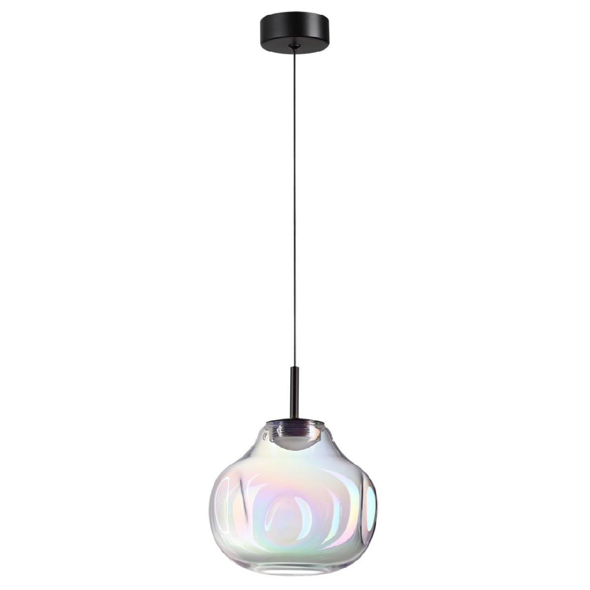 Подвесной светильник 16 см, 4W, 4000K, Odeon Light Pendant Vaso 5097/4LB, черный