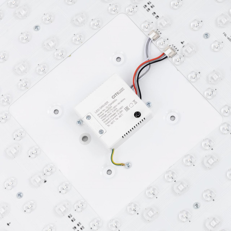 Cветильник 50 см, 95W, 3000-5500K, Citilux Купер CL724K95G1 RGB, черный
