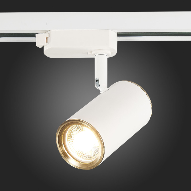 Трековый светильник 10*5 см, 50W, ST LUCE ST301.536.01 Белый