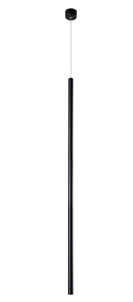 Светильник подвесной 3 см, 1*3W, 3000K, Crystal Lux CLT 036C1100 BL Черный