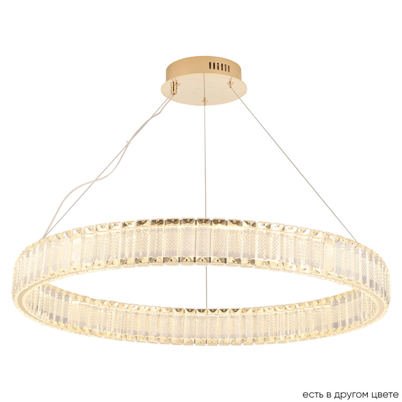 Светильник 70 см, 70W, 3000K, Crystal Lux MUSIKA SP70W LED GOLD, золото