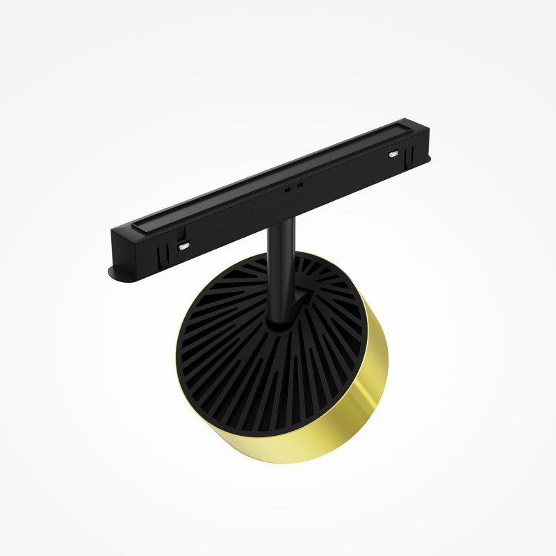 Светильник 10,2*10,2*10,7 см, LED, 18W, Maytoni Technical Rado TR040-4-18W3K-DS-BBS латунный, 3000-6000K, Dim Triac