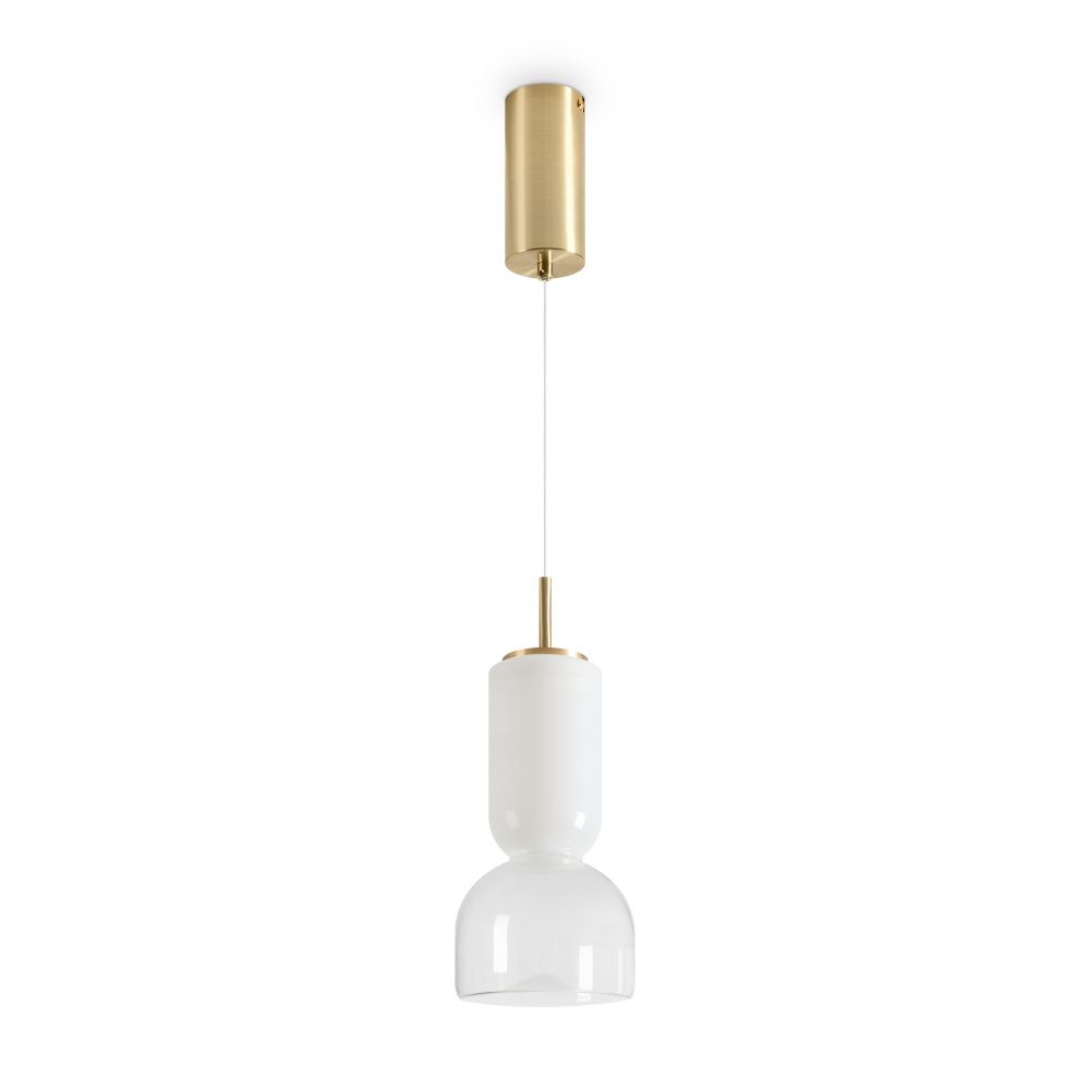 Подвесной светильник *13*47-235 см, 1*LED*6W, 3000K, Freya  FR5636PL-L6G1, Латунь
