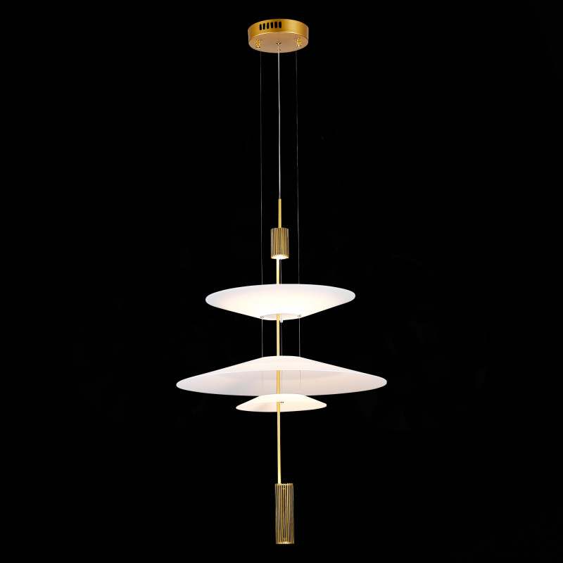Люстра подвесная 50 см, 15W 3000K ST LUCE ISOLA SL6101.213.01 Золотистый
