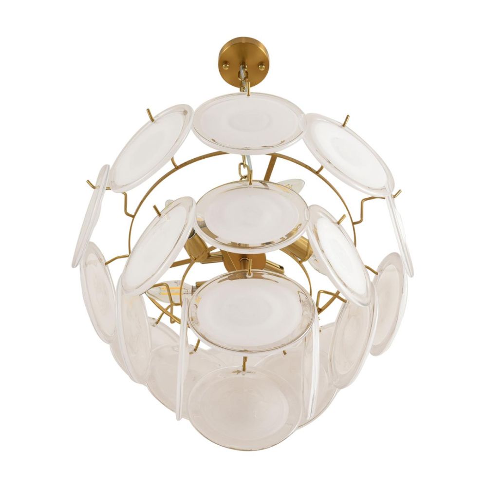 Люстра 23*48*94-94 см, 5*E14*40W, Lumion Chipsy 8320/5, латунь