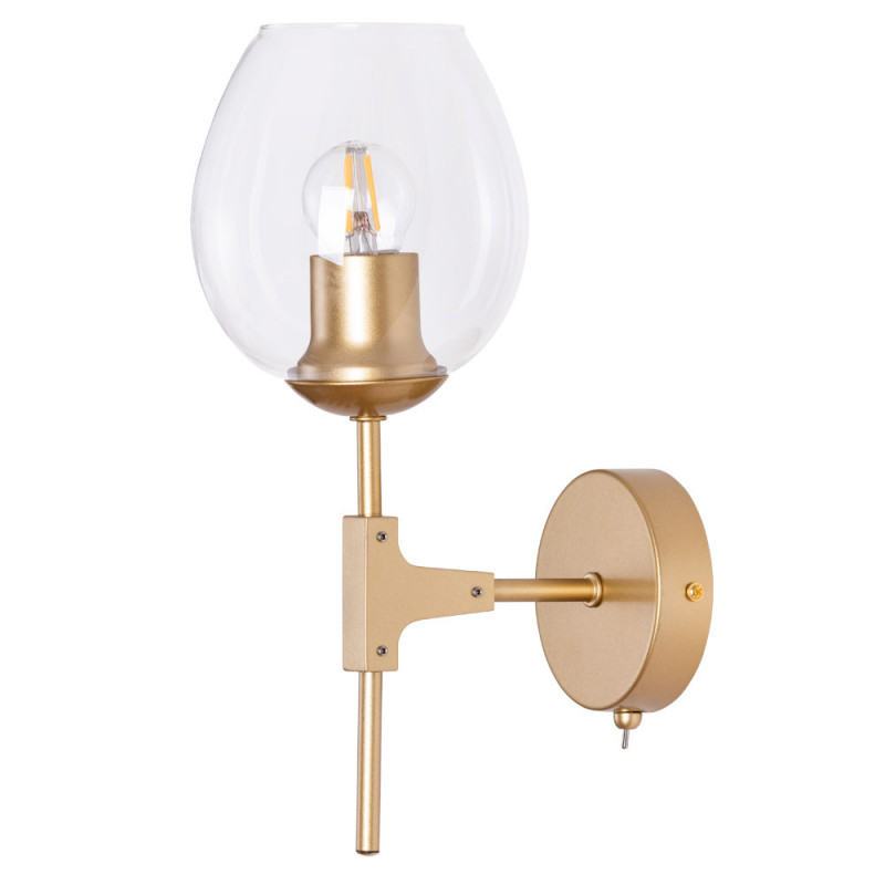Бра Arte Lamp Yuka A4103AP-1GO золото