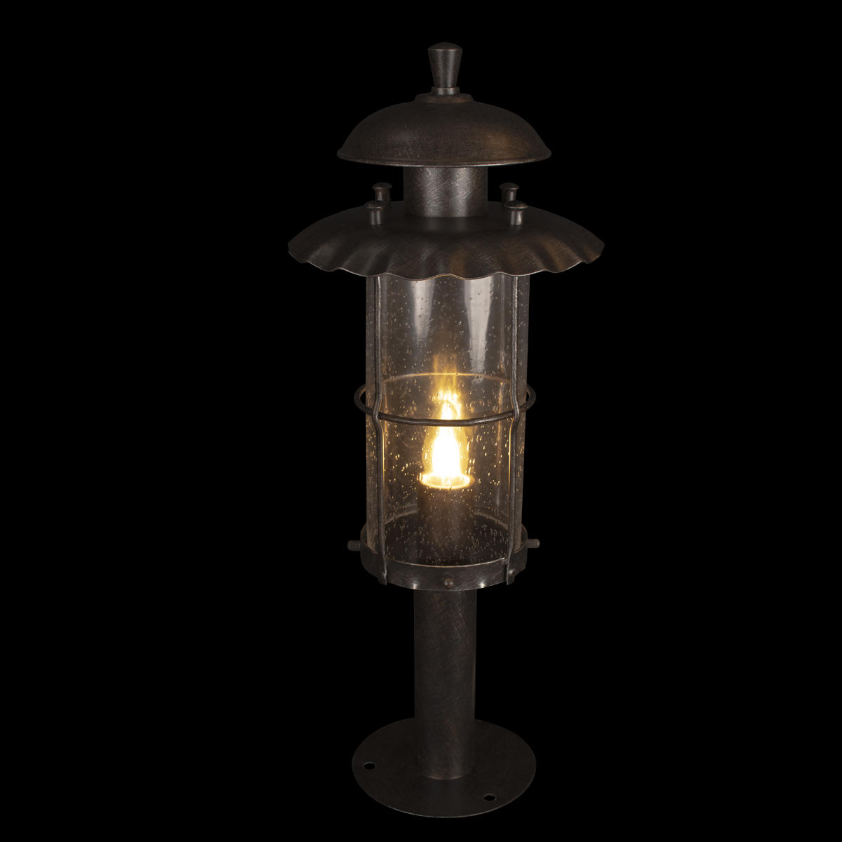 Ландшафтный светильник 22*22*59 см, 1*E27*40W, Loft It Palermo 100015/590, Коричневый
