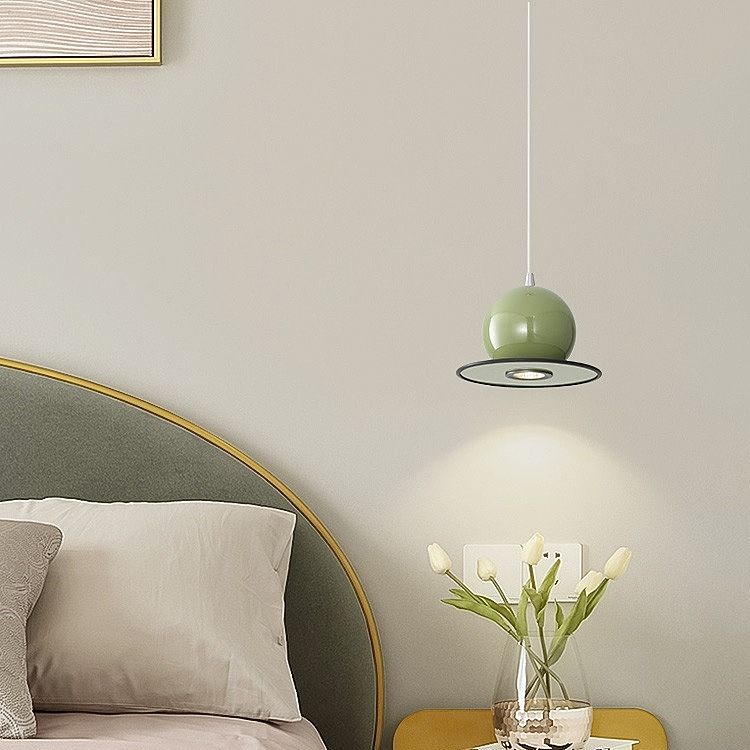 Светильник подвесной *22-200 см, 1*LED*7W, 3000K, Lightera Attabad LE122L-15GR, Зеленый