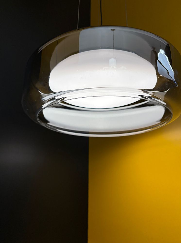 Подвесной светильник 45 см, 24W, 3500K, Citilux SIGNATURE CL247044 LED, черный