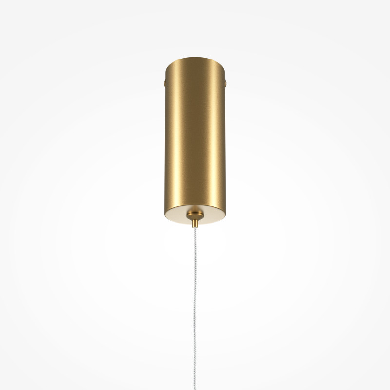 Подвесной светильник 1,7*1,7*375 см, LED, 11W, 3000К, Maytoni Halo MOD246PL-L12BSK латунный