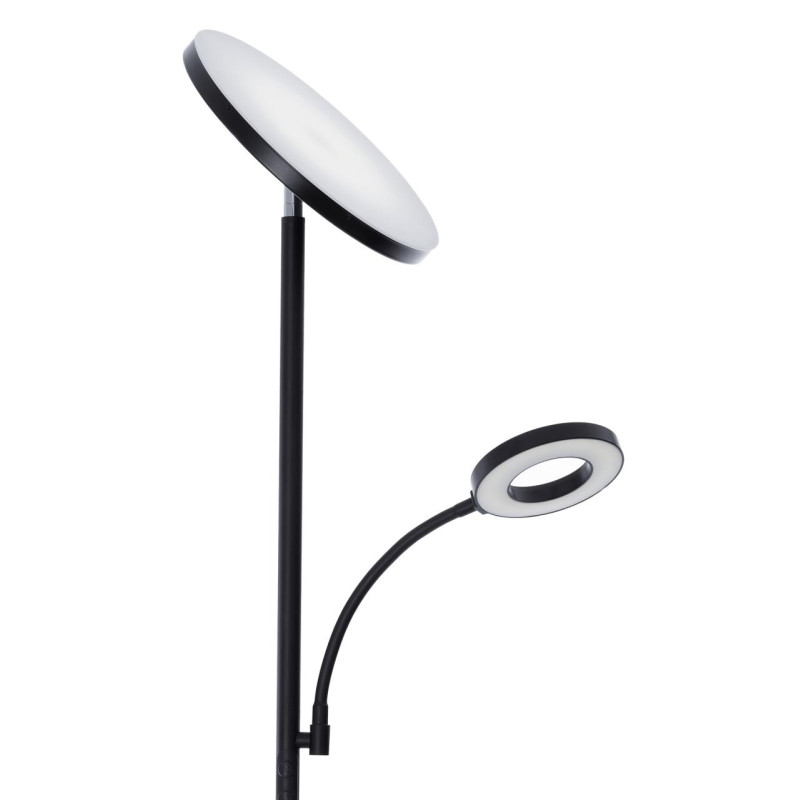Торшер 181 см, 42W, 2700-6500K, Citilux Click CL810011, черный