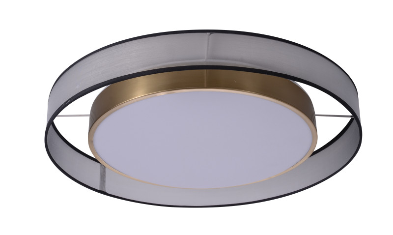Накладной светильник 55*7 см, LED, 48W, 4000K Zortes Bella ZRS.27510.05, латунный