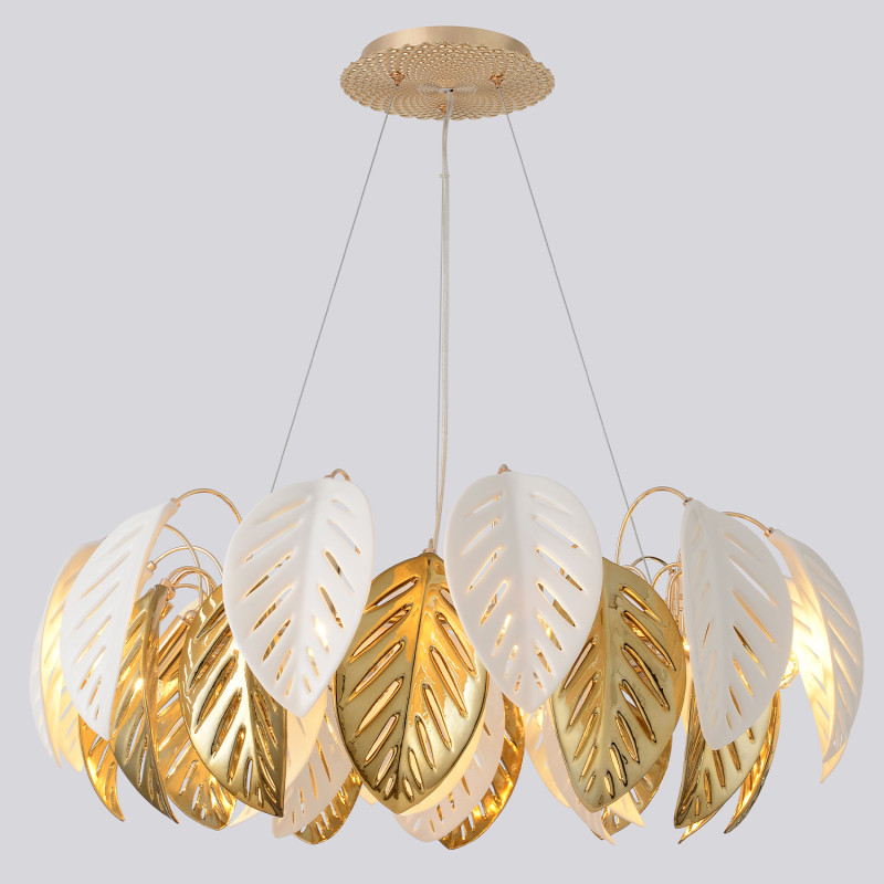 Светильник 77 см, Crystal Lux RAMONA SP8, золото