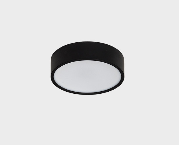 Потолочный светодиодный светильник Megalight M04-525-95 black, 7W LED, 3000K, черный