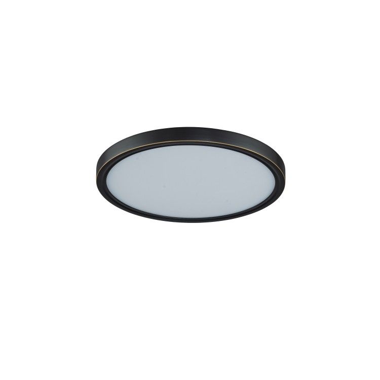 Светильник 30-2,5 см, 1*LED*24W, 3000K, Belfast Glenmore 8088-3H BL, Черный