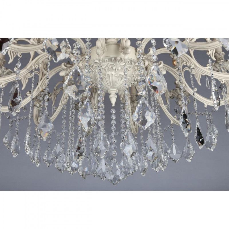 Подвесная люстра 90*77-77 см, 12*E14, 40W, Omnilux Omnilux 744 OML-74403-12, бежевый