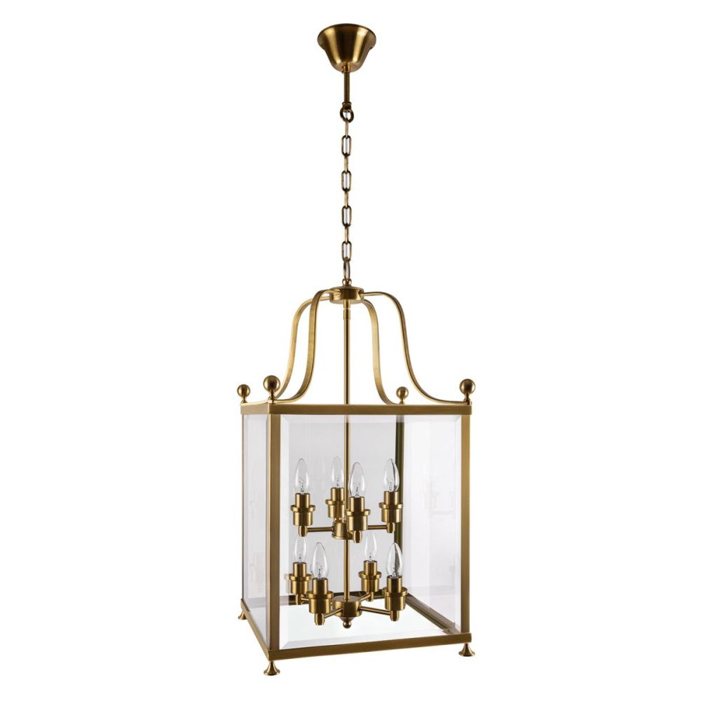 Подвесная люстра 40 см, Loft IT Noble 10591/8 AB, бронза