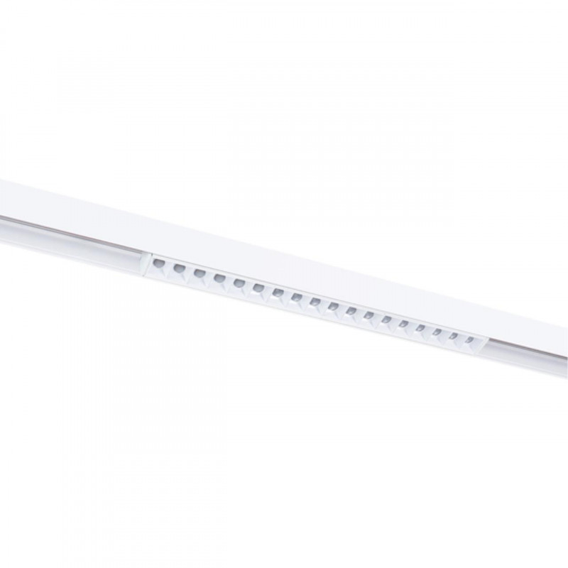 Трековый светильник 33,1*2,2 см, 1*LED*18W, 3000К, Arte lamp Linea Белый A4675PL-1WH