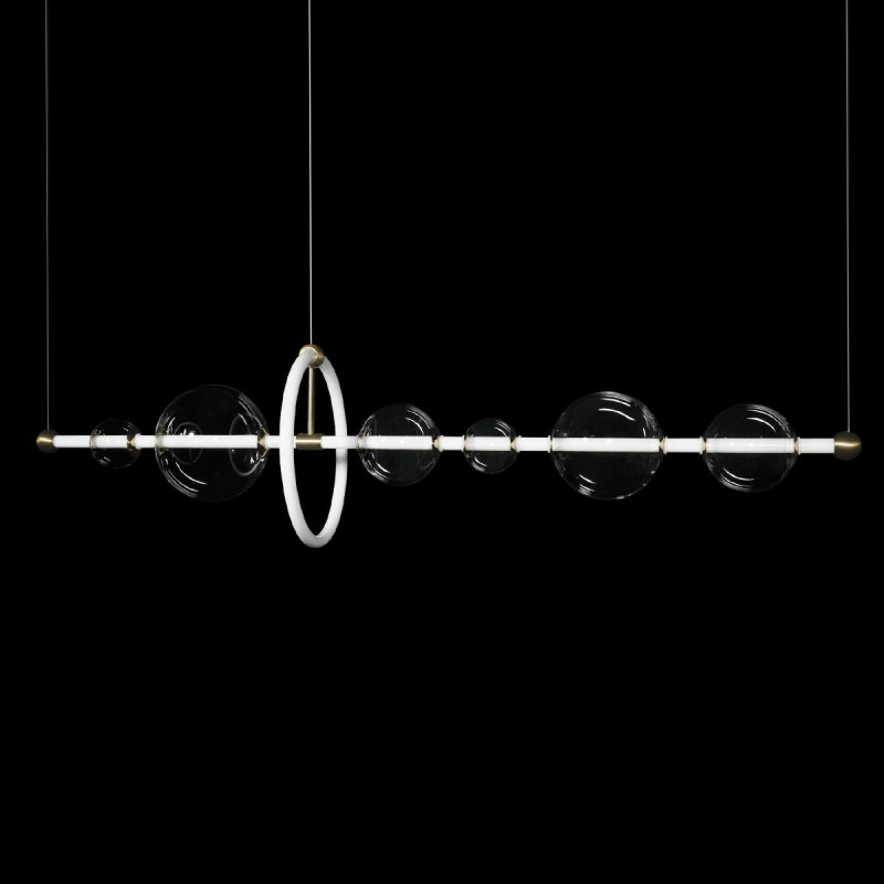 Светильник 120* см, 2*LED*42W, 3000К Loft It 10126/1200 Alpha, Белый, золото