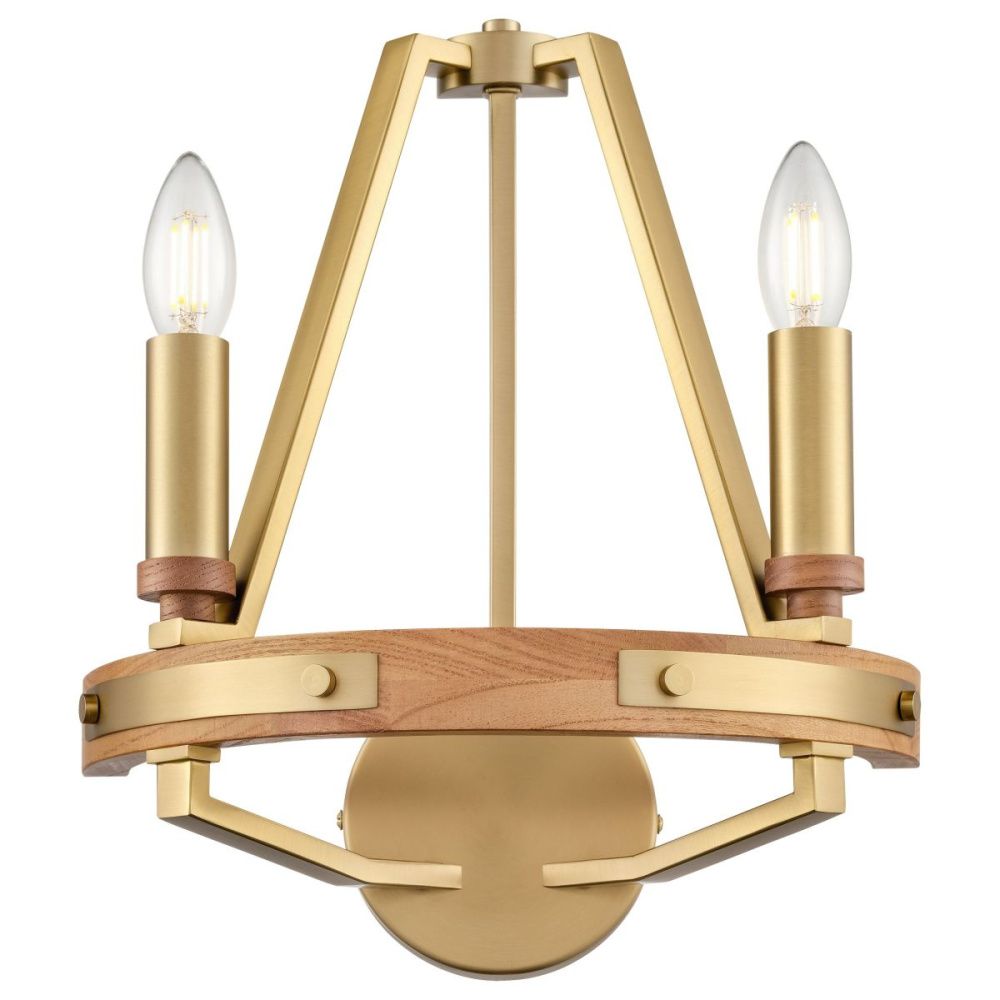 Бра 36 см, Wertmark Brenda WE586.02.501, бронза