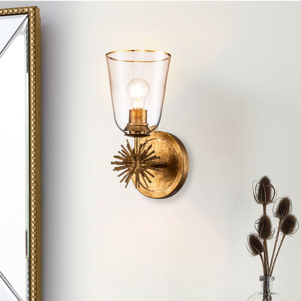 Бра Elstead Lighting, Арт. STARING-1WB-DG-CLEAR
