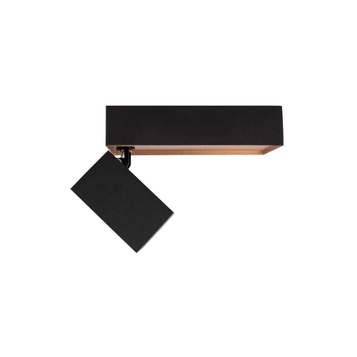 Накладной светильник 15*9*7,5 см, 1*LED*12W 4000K LOFT IT Knof 10324/B Gold Black черный, золото