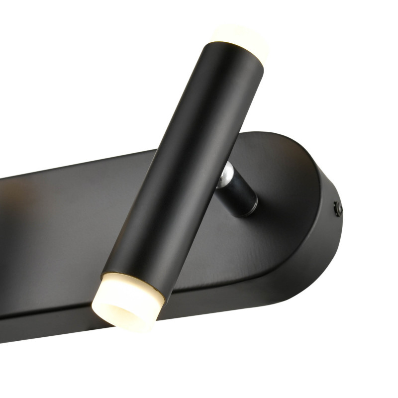 Бра 10*25*15 см, 2*LED черный Vele Luce Аtmosfera VL7162W02