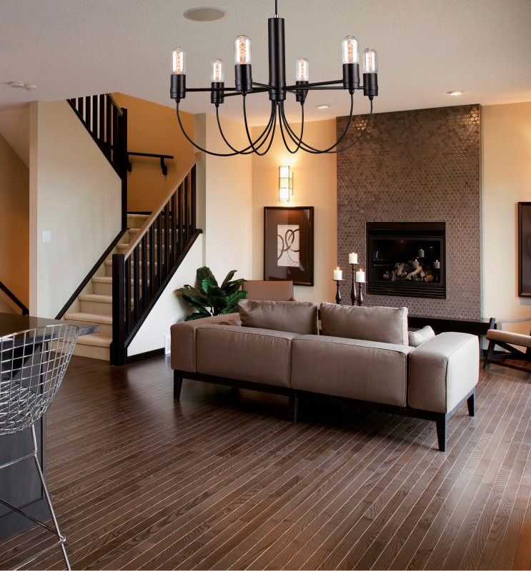 Подвесная люстра Favourite Nano 1522-6P, D640*H420/1100, кофейный