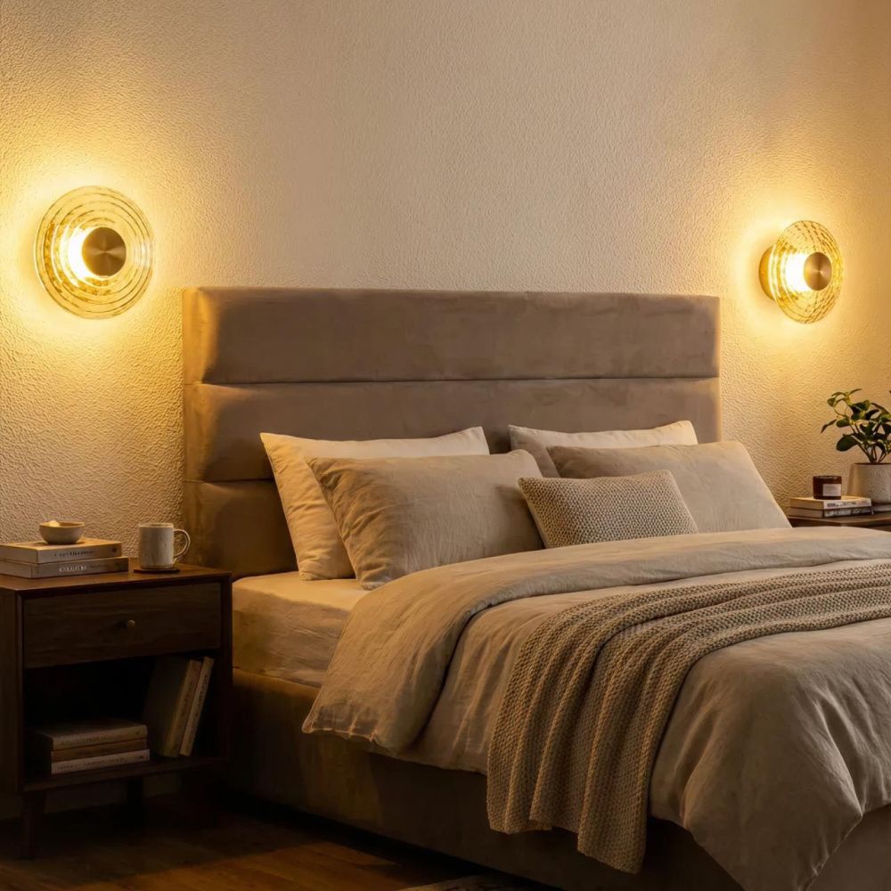 Светильник 15 см, 6W, 3000K, Citilux JANTAR CL240313, латунь