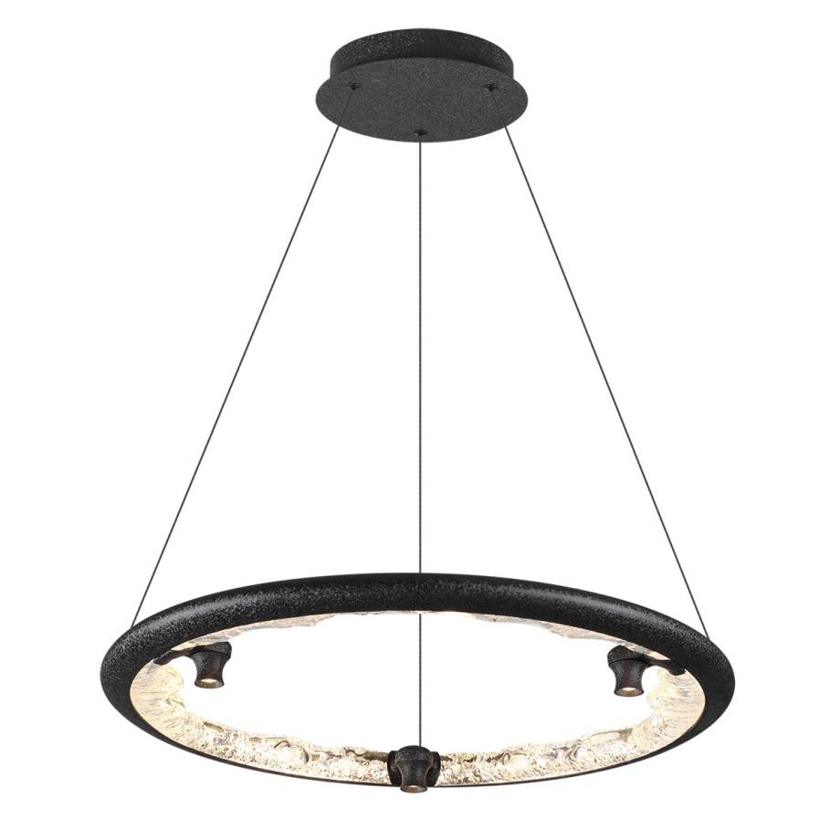 Светильник 60 см, 44W, 3000/3800/4800K, Odeon Light CAYON 7001/44L, черный