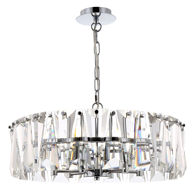 Подвесная люстра Maytoni Puntes MOD043PL-06CH, диаметр 52 см, хром