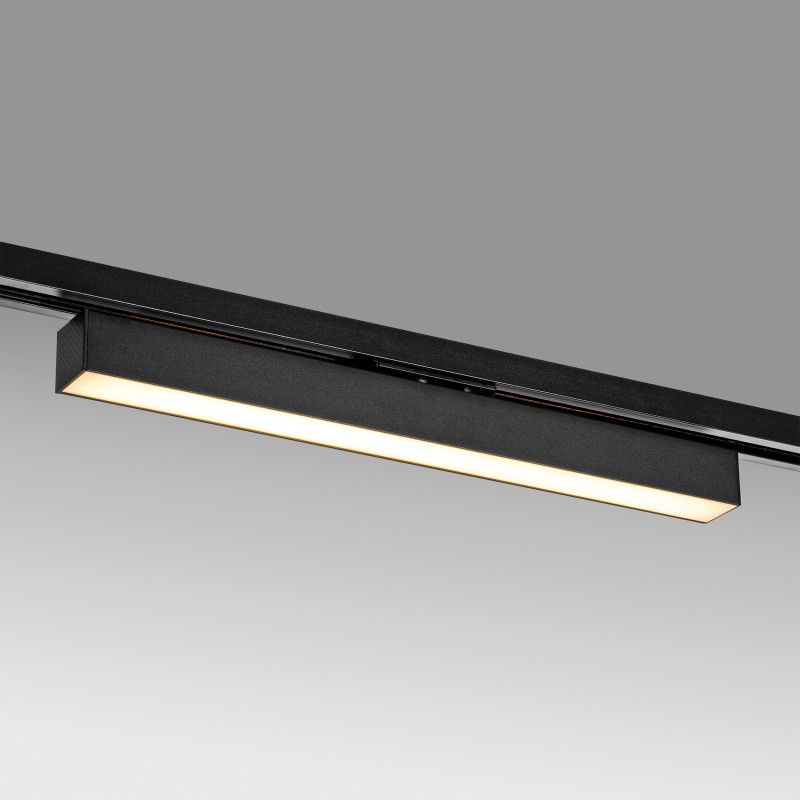 Светильник на шине 40,5*3,5*-3,5 см, *LED*30W, 3000K, Lightstar Lilla 202137, черный