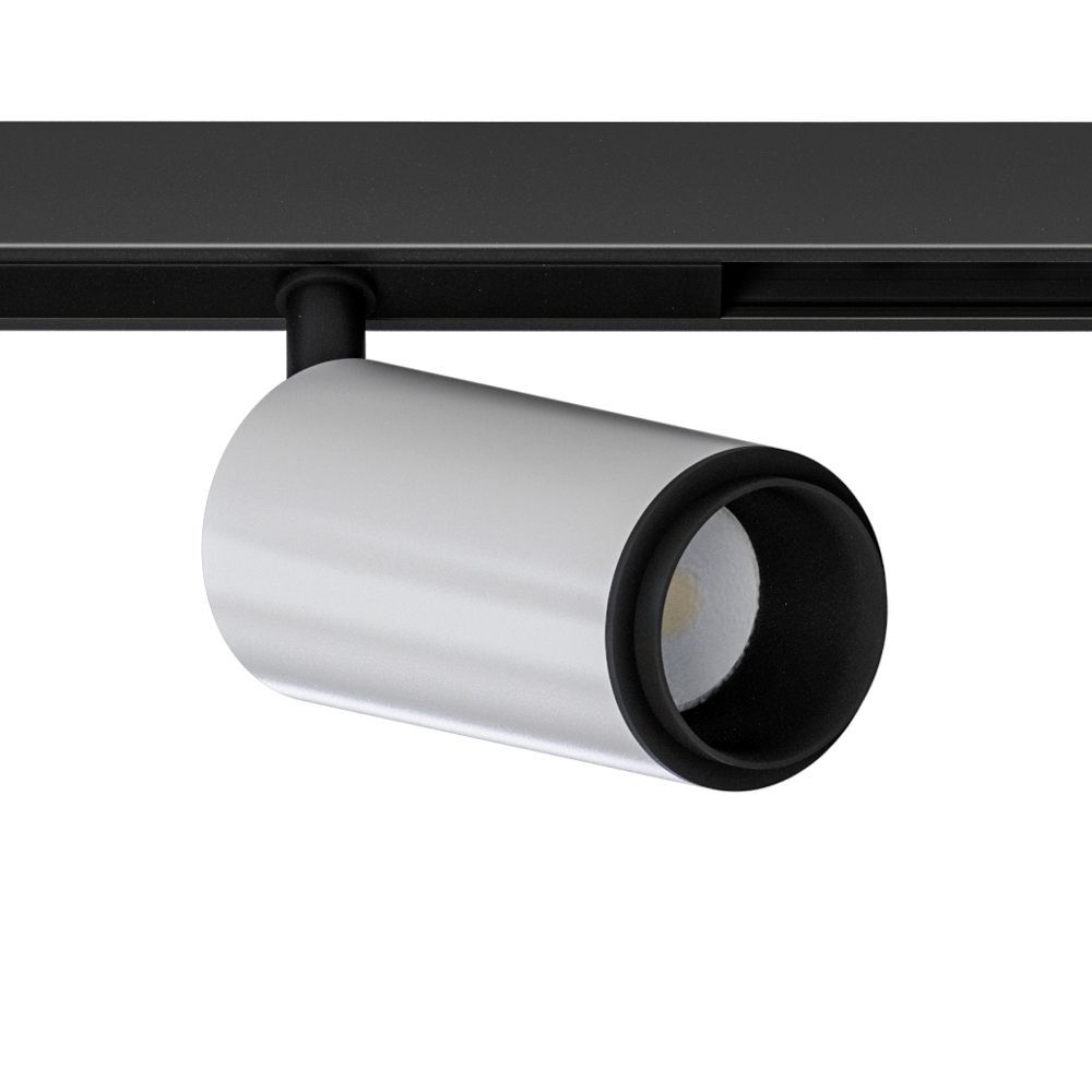 Светильник трековый 10,8*13*10,8 см, 1*LED*12W, 4000K, Arte Lamp Optima A7276PL-1WH, Белый