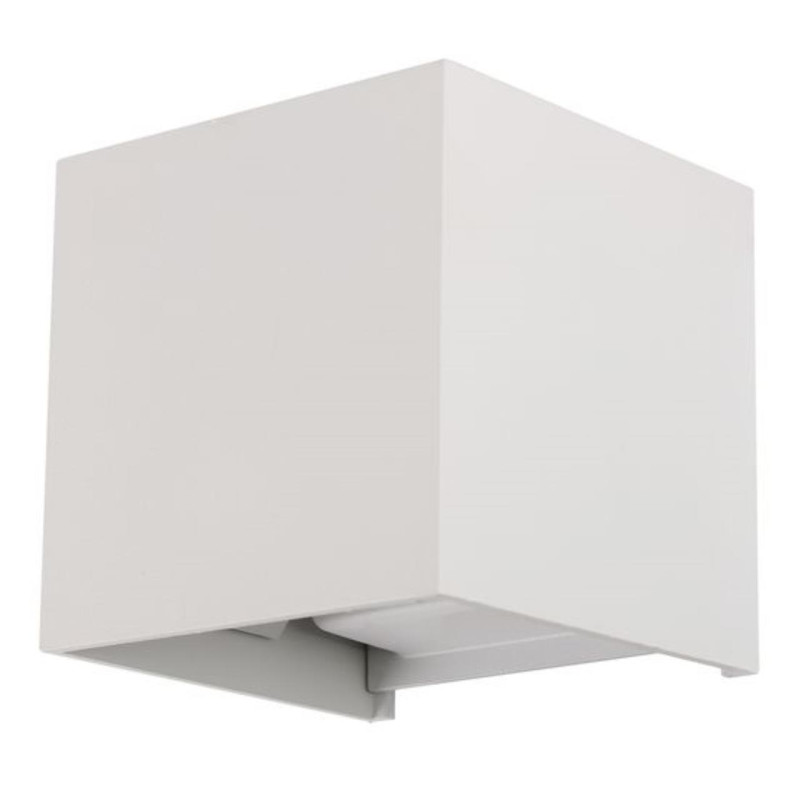 Настенный светильник 10*10*10 см, 2*LED*3W 4200K Arte Lamp Rullo A1714AL-2WH белый
