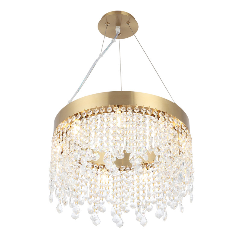 Светильник 40 см, Crystal Lux AQUA SP9, латунь
