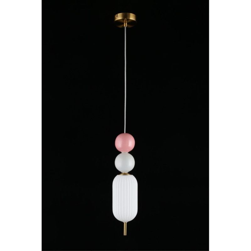 Детский светильник 10*50-150 см, 1*G9, 5W, Aployt ROSABELLA APL.320.06.01, латунный