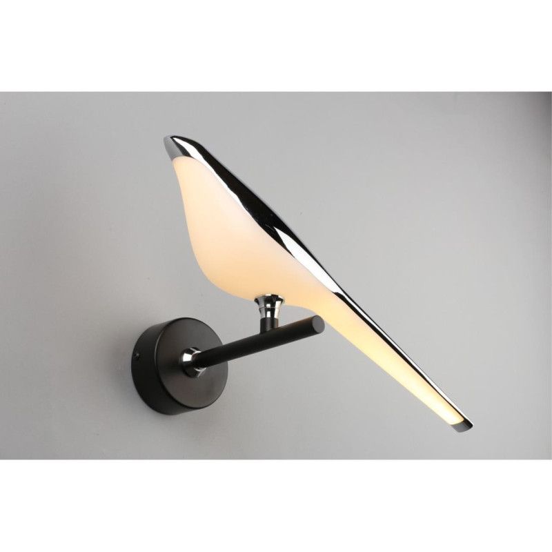 Детское бра 20*28*23 см, 1*LED, 10W, 3000K, Aployt Astor APL.822.11.10, хром