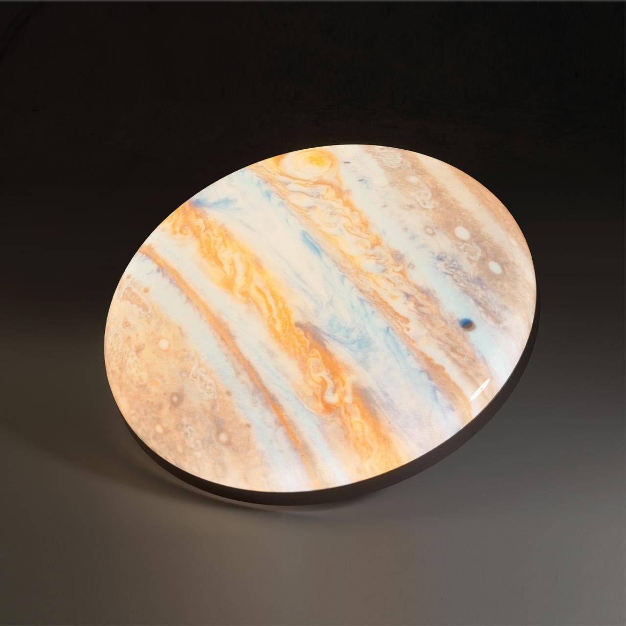 Cветильник 40 см, LED 1*48W, 3000-6000 К, Sonex Jupiter 7724/DL, мульти