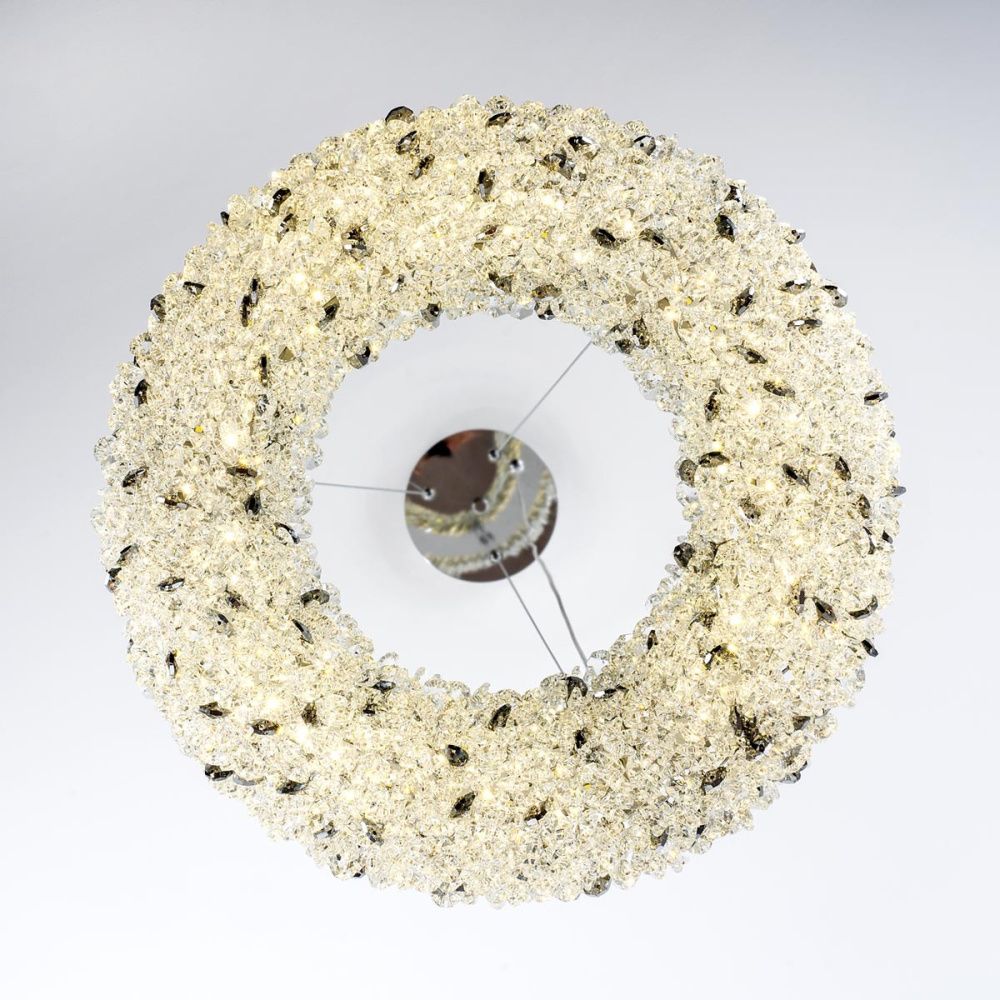 Подвесной светильник 40*30/100 см, LED 100W 2700-4600К MODESTYLE MS.6000.400 CR хром