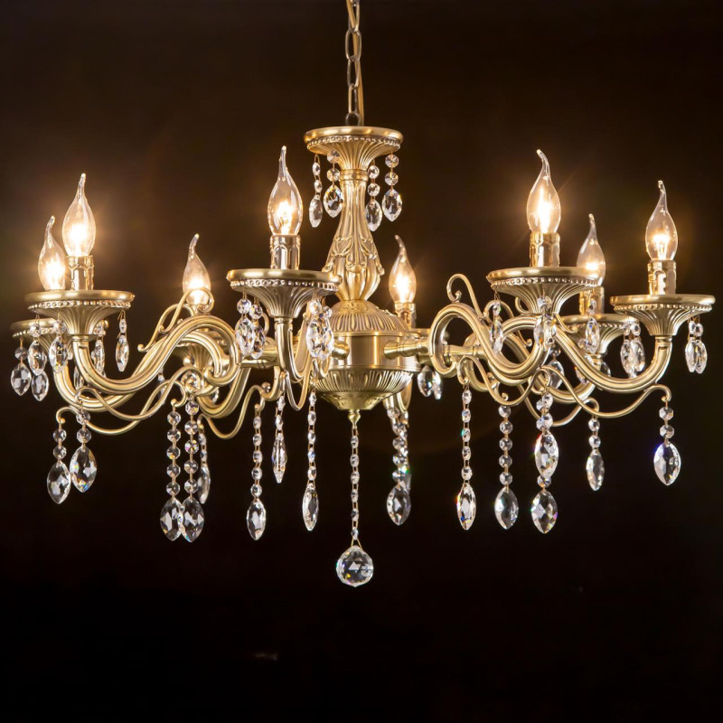 Люстра 80 см Citilux Кармен CL404183 бронза