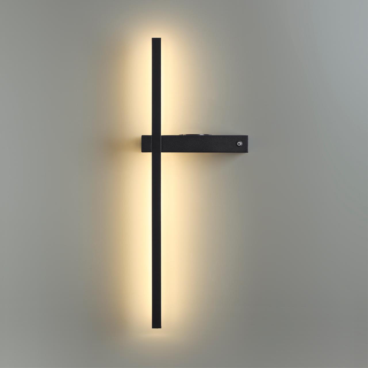 Бра 8*22*60 см, LED 6W*3000 К, Lumion Blake черный, 5695/6WL