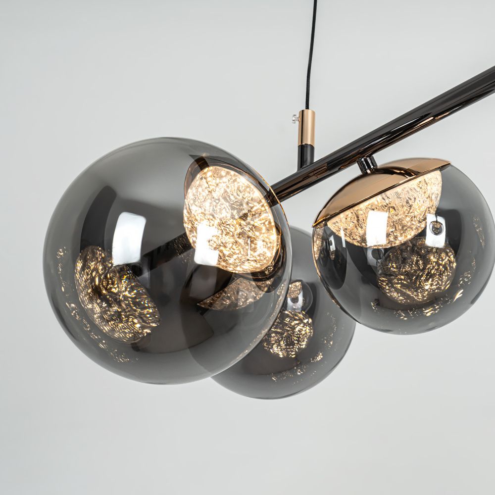 Светильник 120*33*-23 см, *LED*35W, 3000-6000K, Modestyle  MS.2337.1200, Чёрный, Золото