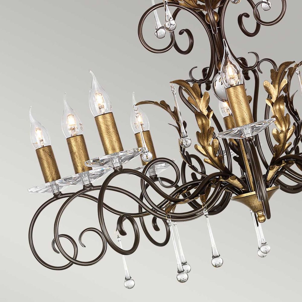 Люстра Elstead Interior, Арт. AML10-BRONZE