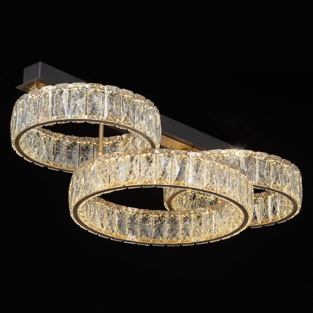 Светильник 75 см, 45W, 3000K, Citilux PALANT CL325162 LED, черный-бронза