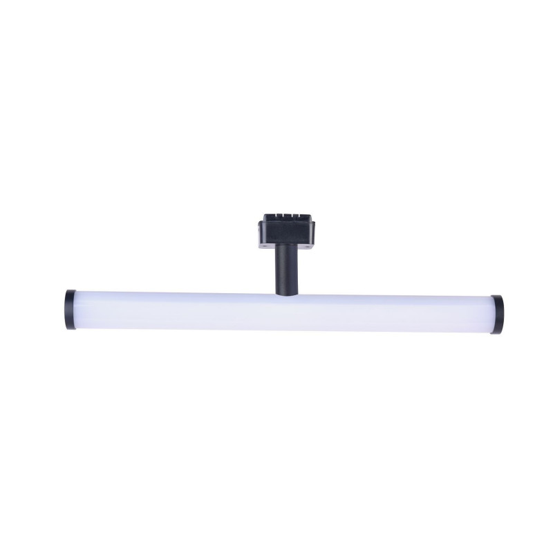 Потолочный светильник Favourite Unika 4157-1U, L300*W28*H82, магнитный светильник черного цвета на шинопровод, с поворотным механизмом, акриловый рассеиватель со встроенной лентой LED